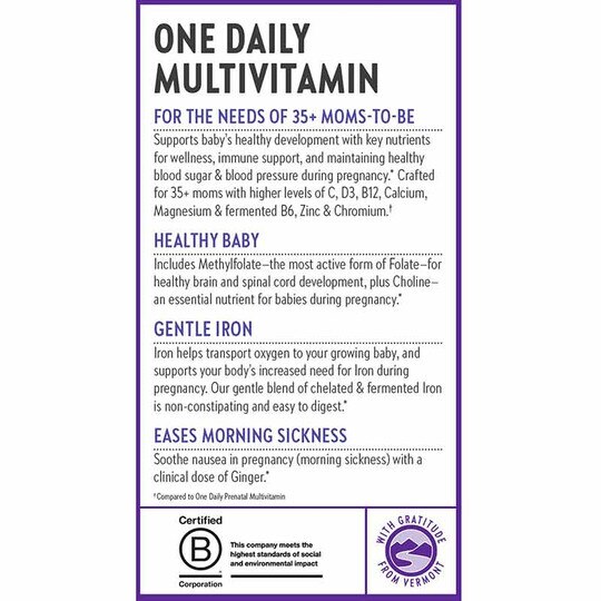 One Daily Prenatal Multivitamin 35+, NCH